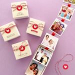 Caixinha com Varal de Fotos | Dia dos Namorados