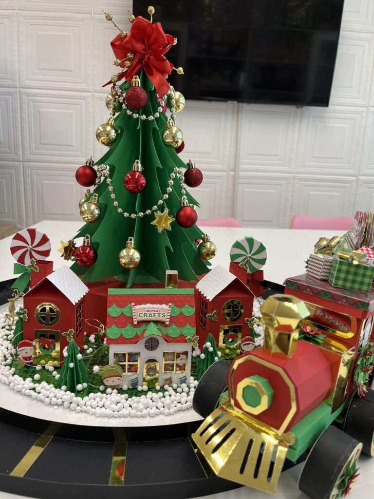 VILLA-CHRISTMAS-CRAFT-scaled Maquete - Vila Artesanal de Natal - Imagem 1