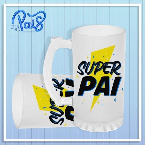 Artes e Vetores para Caneca Chopp Dia dos Pais | Kit 4/22 - Imagem 11