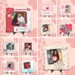 Artes e Vetores para Azulejos Dia dos Namorados COM foto | Kit 3/2023 - Imagem 2