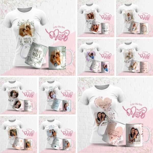 Estampas Camisetas + Canecas - Dia das Mães 2023 - Imagem 1
