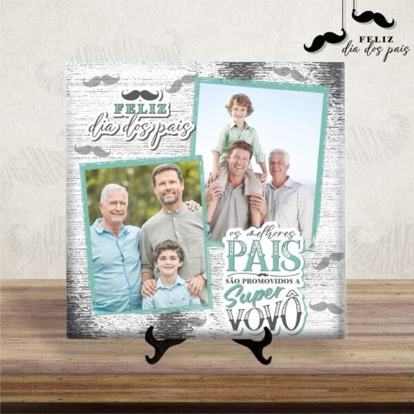 Artes para Azulejos Personalizados Dia dos Pais | Kit 2/2023 - Imagem 6