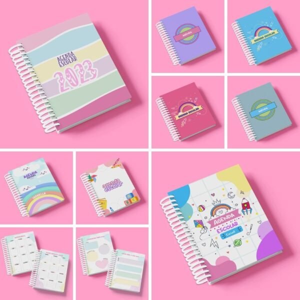 Combo Agendas Escolares - Imagem 1