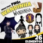 Kit Digital - Wandinha Wednesday 1
