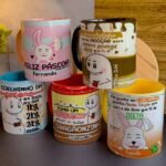 Kit Digital + Estampas Canecas Páscoa Flork - Avião sem Asa