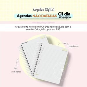 Agenda Não Datada 1DPP