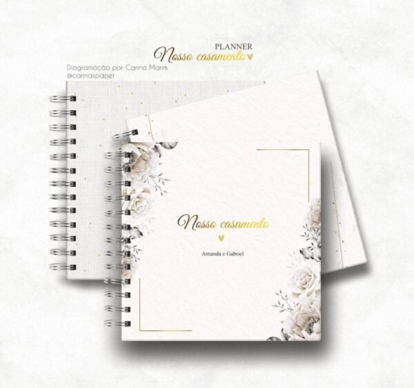 Planner Nosso Casamento (Da noiva) Permanente - Imagem 1