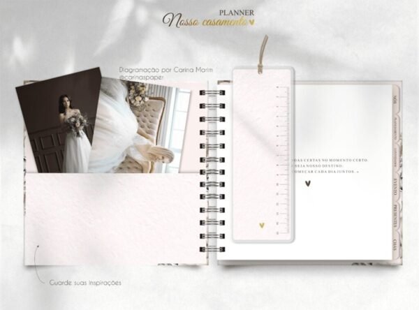 Planner Nosso Casamento (Da noiva) Permanente - Imagem 7