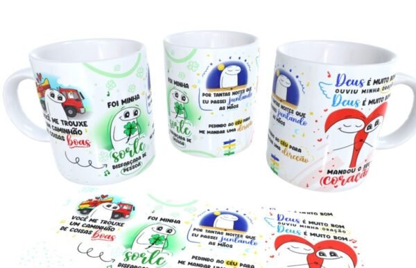 1 Arte Avulsa Caneca - Um Caminhão de Coisas Boas - Imagem 3