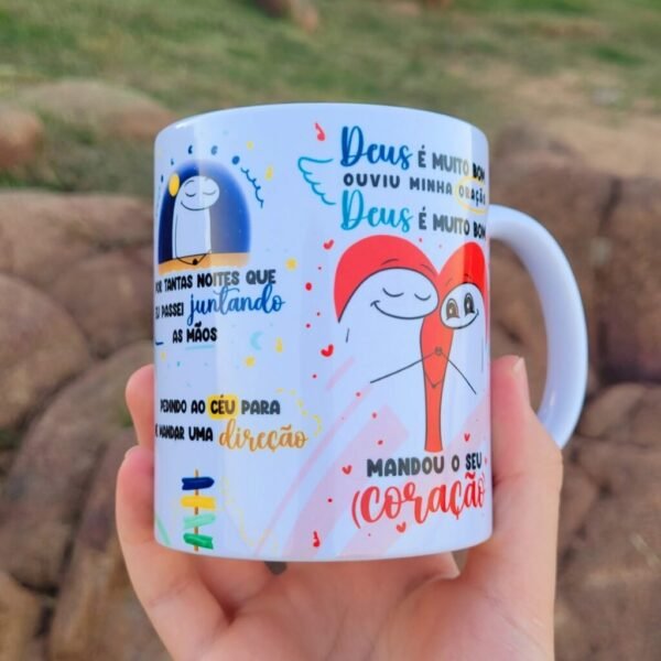 1 Arte Avulsa Caneca - Um Caminhão de Coisas Boas - Imagem 2
