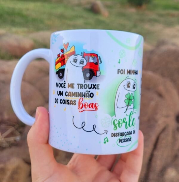 1 Arte Avulsa Caneca - Um Caminhão de Coisas Boas - Imagem 1