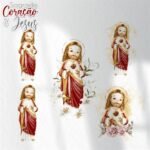 Kit Digital Sagrado Coração de Jesus - Santinhos - Imagem 10