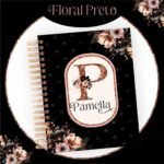 Combo Alfabeto Floral Preto e Rosa - Encadernação - Imagem 7
