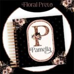 Combo Alfabeto Floral Preto e Rosa - Encadernação - Imagem 9