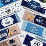 Artes para Barra de Chocolate - Dia dos Pais 2023