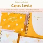 Combo Capas A5, A6 e 18,5x18,5 | LOVELY