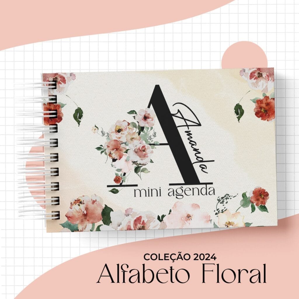 WhatsApp-Image-2023-07-07-at-19.33.36-scaled-1.jpeg Capas Alfabeto Floral - A5 Vertical | A6 Horizontal - Coleção 2024 (MS) - Imagem 2