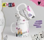 Kit Estampas Canecas + Azulejos - Avós Collages - Imagem 6