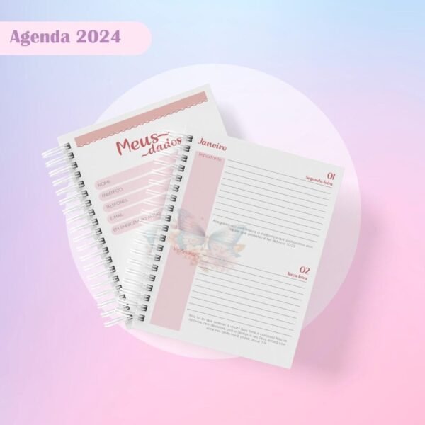 Agenda Cristã Feminina + Planejador - Imagem 6
