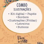 Viva La Vida - Combo Ilustrações