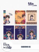 Viva La Vida - Combo Encadernação Permanente + Datado 2024 - Imagem 27