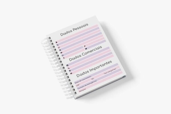 Agenda Permanente Cute 2024 - 2DPP (2 Capas | 2 Miolos) - Imagem 2