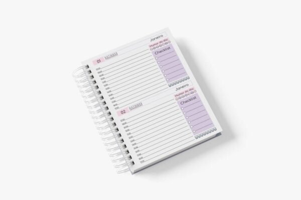Agenda Permanente Cute 2024 - 2DPP (2 Capas | 2 Miolos) - Imagem 3