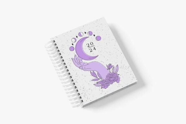 Agenda Mystic Datada 2024 1DPP (3 capas | 2 Miolos) - Imagem 1