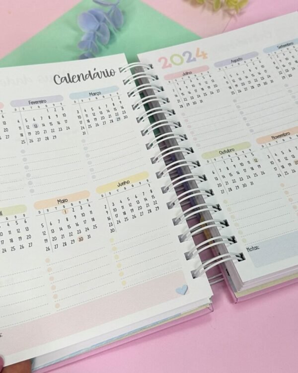 Coleção UAU - Planner UAU 2024 - Pré-venda Agendas e Calendários (Mimos Personalizados) - Imagem 15