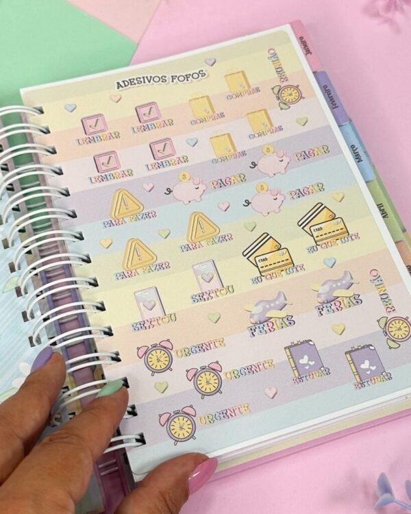 Coleção UAU - Planner UAU 2024 - Pré-venda Agendas e Calendários (Mimos Personalizados) - Imagem 9