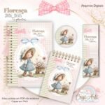 Kit Floresça - Encadernação (Crys Arts)