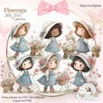 Kit Floresça - Encadernação (Crys Arts) - Imagem 2