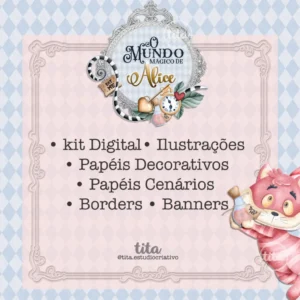 Conto de Fadas - Combo Alice 01 (Mundo Mágico)