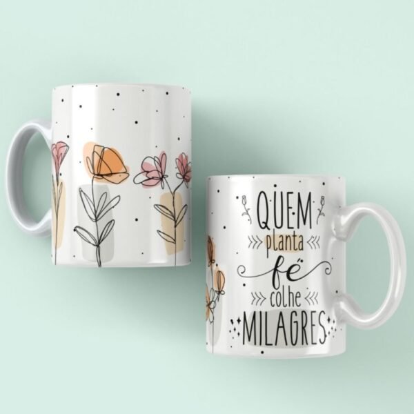 5 Estampas Canecas - Frases - Imagem 5