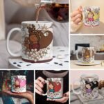 Kit Estampas Girl Power - Canecas