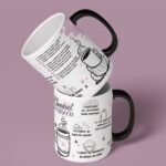 3 Estampas Canecas - Receita de Chocolate Quente - Imagem 2