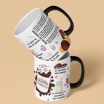 3 Estampas Canecas - Receita de Chocolate Quente - Imagem 3