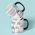 3 Estampas Canecas - Receita de Chocolate Quente - Imagem 4