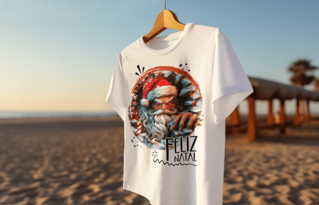 ai-generated-mockup-of-a-crewneck-t-shirt-placed-on-a-hanger-at-the-beach-m33563-9-1.jpg Estampas Noel de Terror - Camisas (Ana Melin) - Imagem 6