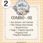 Conto de Fadas - Combo Alice 02 (Mundo Mágico)