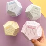 Caixa Calendário 12 lados - 2024
