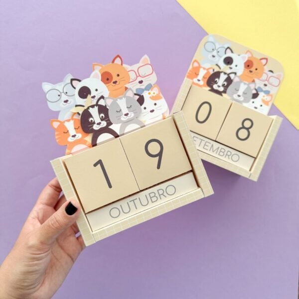 Calendário Permanente (Tudo pra Papelaria) - Imagem 3