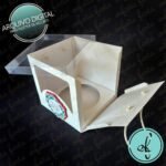 Caixa Sacola Panetone 18x18x18 - 500g - Imagem 3