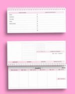 Combo 8 arquivos Desk Planner Semanal Permanente e Datado 2024 - Imagem 2