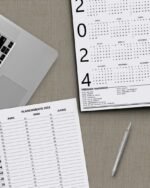 Miolo Agenda Executiva 2024 tamanho 20 x 27,5 cm (A4) 1DPP - Imagem 2