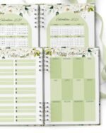 Agenda 2DPP PERMANENTE - Floral Rosas Brancas (Bicho Papel) - Imagem 3