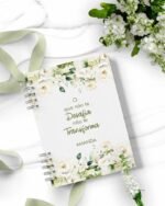 Agenda 2DPP PERMANENTE - Floral Rosas Brancas (Bicho Papel) - Imagem 6