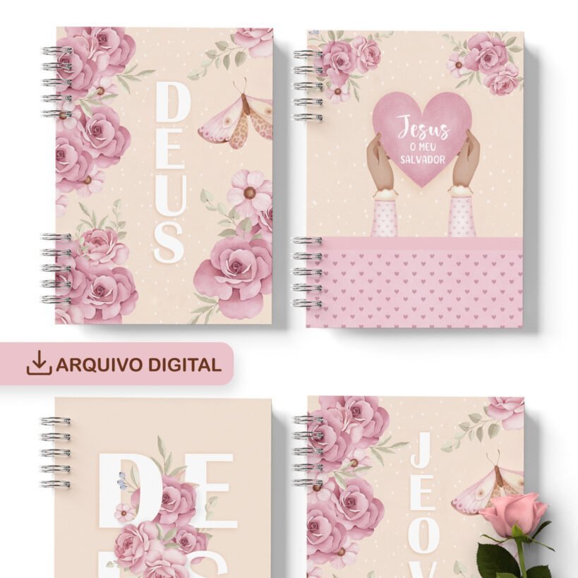 arquivo_digital_caderno_feminino_biblia_devocional_versiculos_floral_evangelicos_catolicos_testemunhas_jeova-scaled-e1681949007102.jpg Kit 10 Capas e Miolo Decorado Coleção Jardim de Rosas - Imagem 1