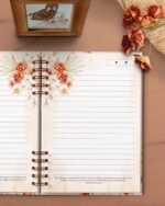 Cadernos Coleção Floral Boho Miolo Pautado com Versículos - Imagem 6