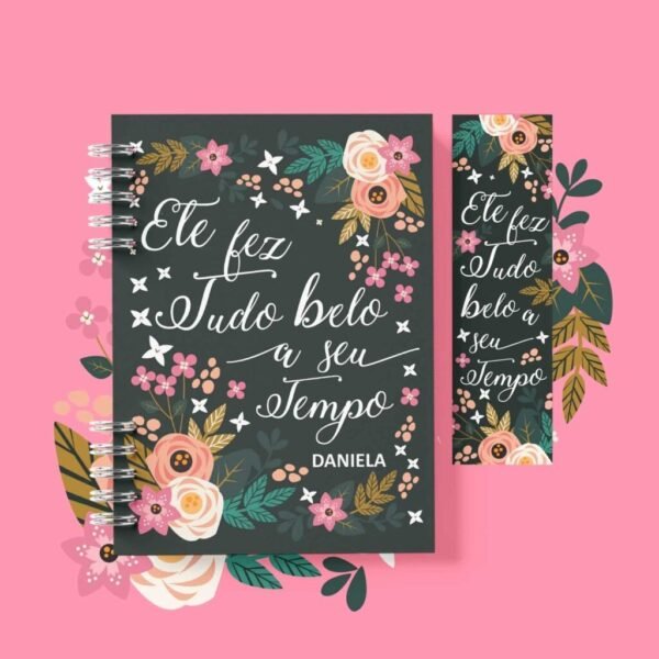 Kit 6 Capas e 6 Marca Páginas Coleção Florence + Divisórias (Bicho Papel) - Imagem 9